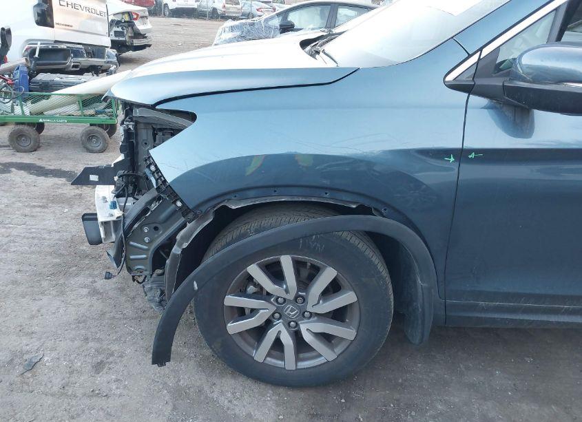 Photo 17 of 2021 Honda Pilot AWD EX (VIN 5FNYF6H33MB048165)