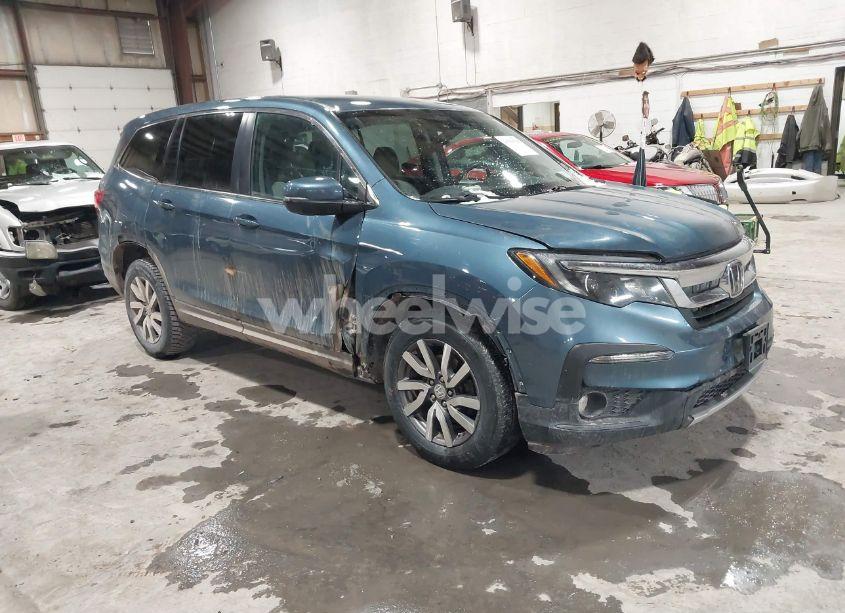 2021 Honda Pilot AWD EX (VIN 5FNYF6H34MB078825) main photo