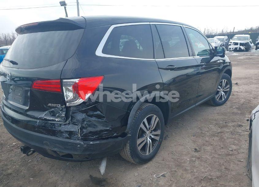 Photo 4 of 2017 Honda Pilot EX (VIN 5FNYF6H35HB089810)