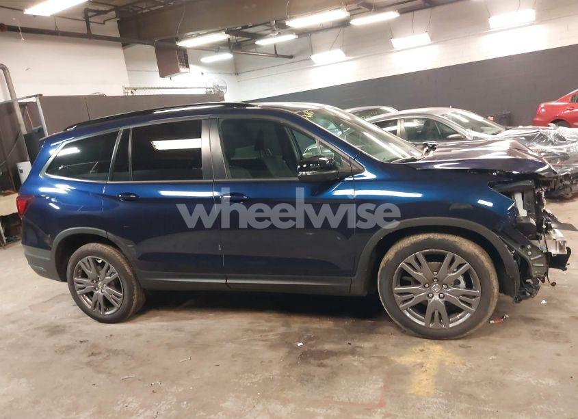Photo 14 of 2022 Honda Pilot AWD SPORT (VIN 5FNYF6H35NB037556)