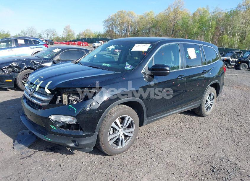 Photo 2 of 2017 Honda Pilot EX (VIN 5FNYF6H36HB034332)
