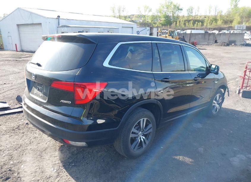 Photo 4 of 2017 Honda Pilot EX (VIN 5FNYF6H36HB034332)