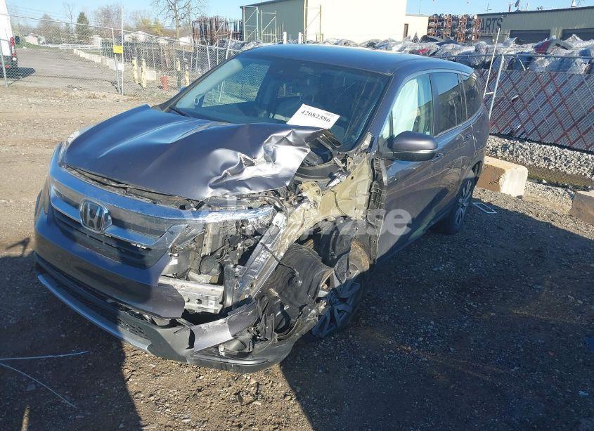 Photo 2 of 2021 Honda Pilot AWD EX (VIN 5FNYF6H39MB008253)