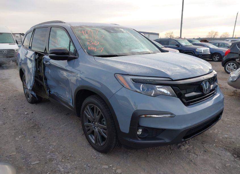 2022 Honda Pilot AWD SPORT (VIN 5FNYF6H3XNB064770) main photo