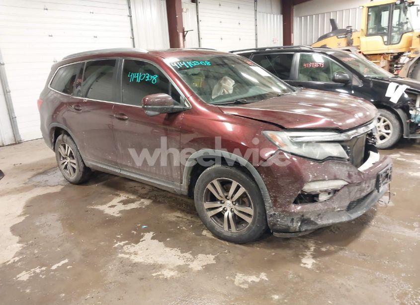 2016 Honda Pilot EX-L (VIN 5FNYF6H50GB090301) main photo