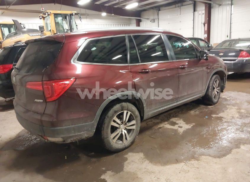 Photo 4 of 2016 Honda Pilot EX-L (VIN 5FNYF6H50GB090301)