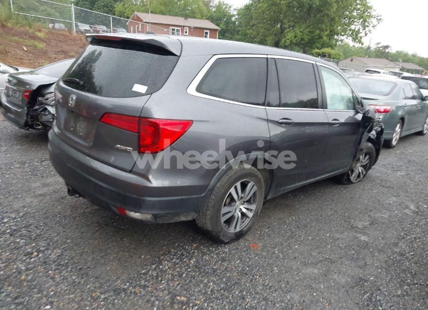 Photo 4 of 2016 Honda Pilot EX-L (VIN 5FNYF6H50GB105282)