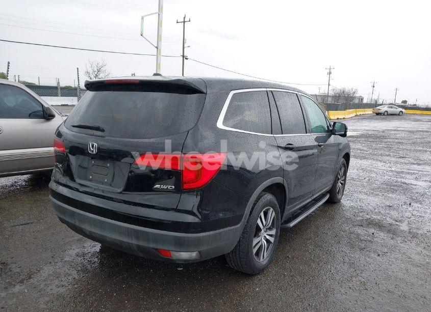 Photo 4 of 2017 Honda Pilot EX-L (VIN 5FNYF6H50HB018452)