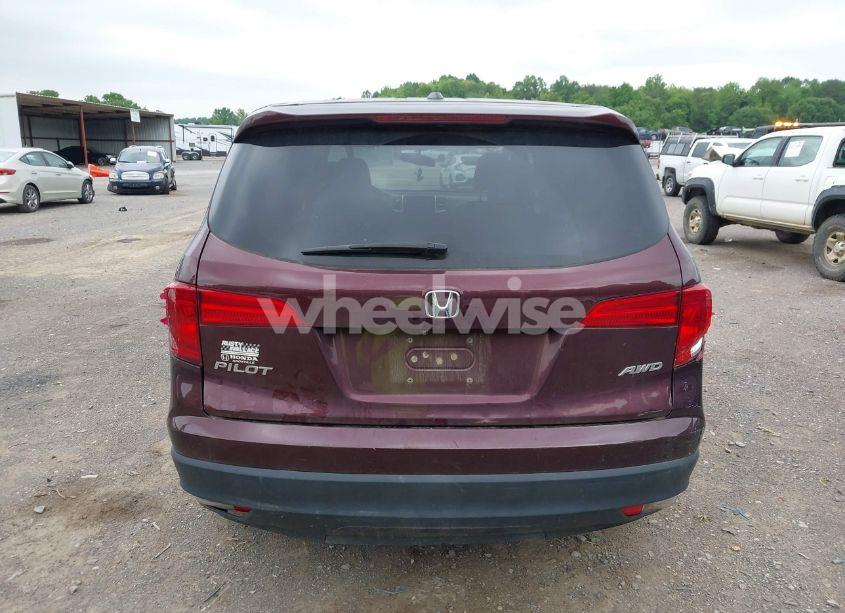 Photo 16 of 2017 Honda Pilot EX-L (VIN 5FNYF6H50HB027670)