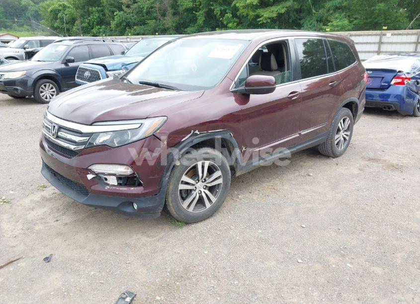 Photo 2 of 2017 Honda Pilot EX-L (VIN 5FNYF6H50HB027670)