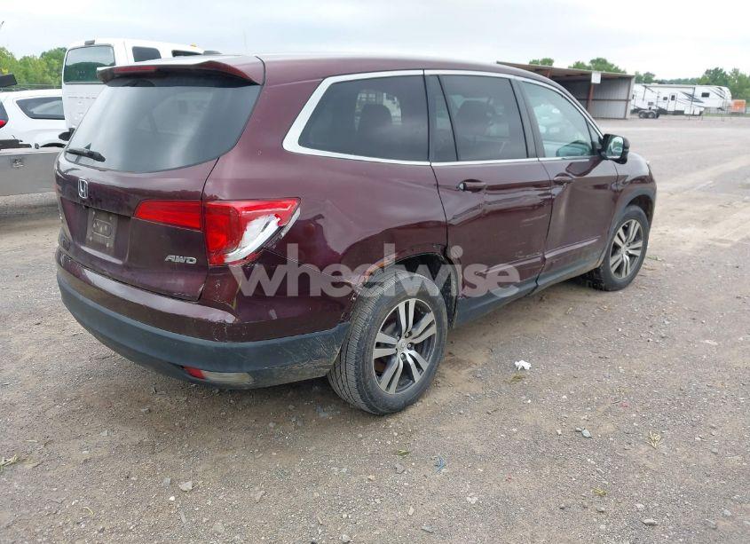 Photo 4 of 2017 Honda Pilot EX-L (VIN 5FNYF6H50HB027670)