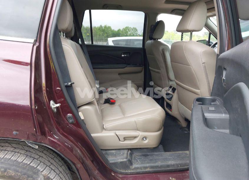 Photo 8 of 2017 Honda Pilot EX-L (VIN 5FNYF6H50HB027670)