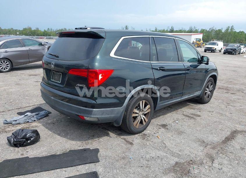 Photo 4 of 2017 Honda Pilot EX-L (VIN 5FNYF6H50HB033968)