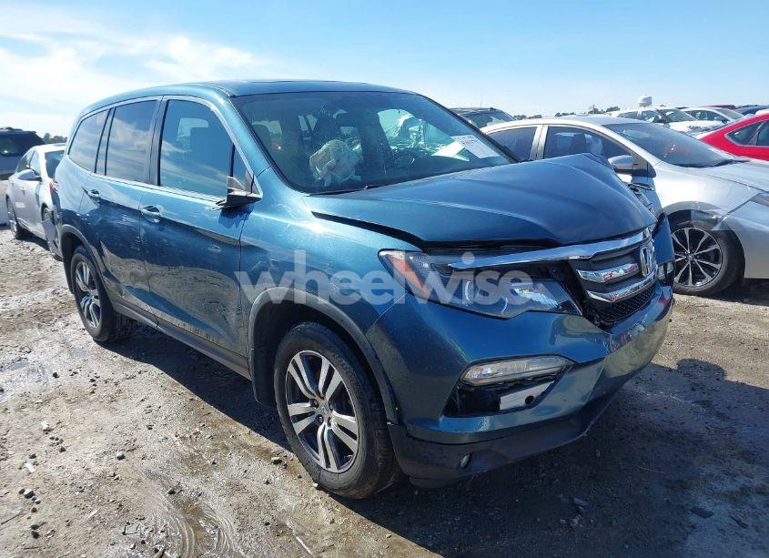 2018 Honda Pilot EX-L (VIN 5FNYF6H50JB025276) main photo