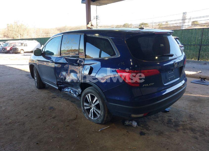 Photo 3 of 2018 Honda Pilot EX-L (VIN 5FNYF6H50JB031191)