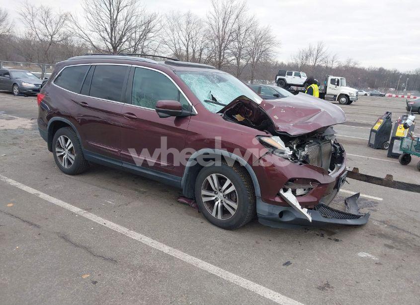 2016 Honda Pilot EX-L (VIN 5FNYF6H51GB036456) main photo