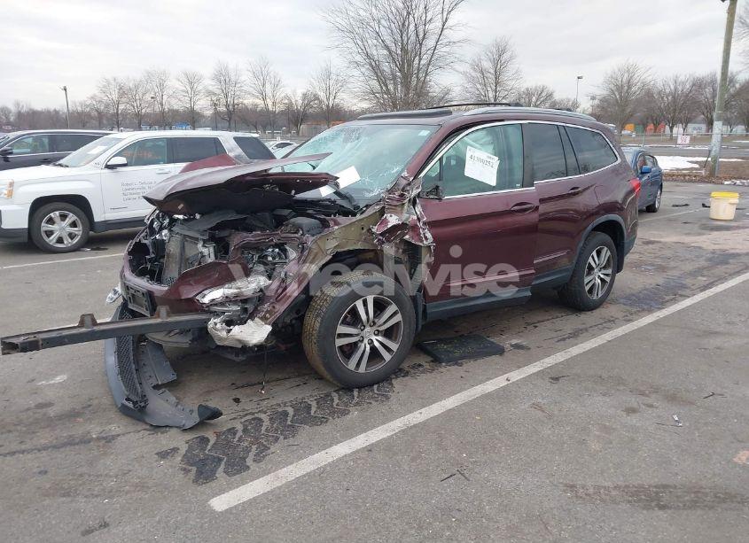 Photo 2 of 2016 Honda Pilot EX-L (VIN 5FNYF6H51GB036456)