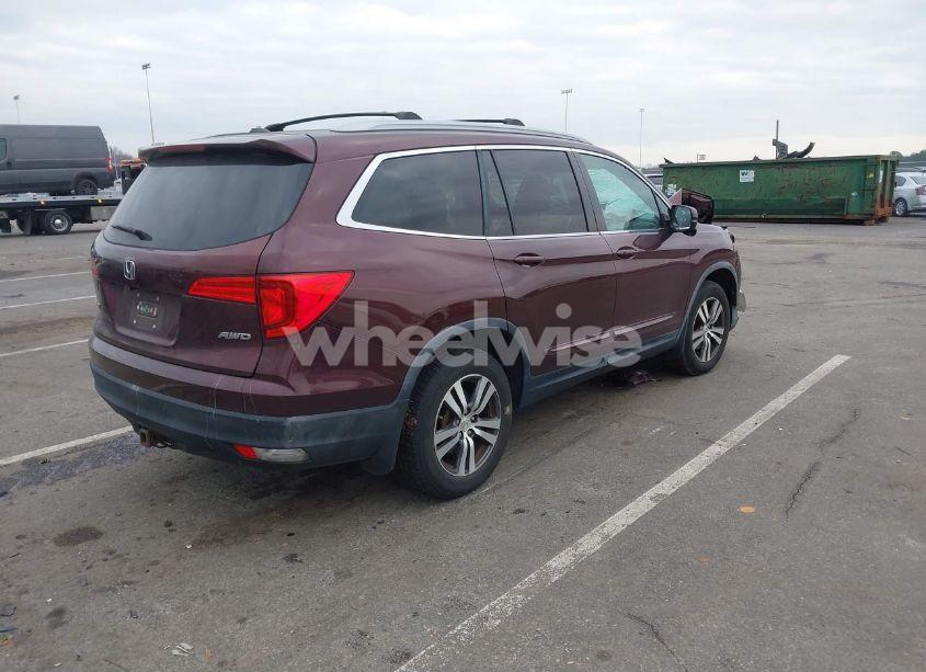 Photo 4 of 2016 Honda Pilot EX-L (VIN 5FNYF6H51GB036456)