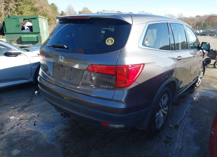 Photo 4 of 2016 Honda Pilot EX-L (VIN 5FNYF6H51GB076777)