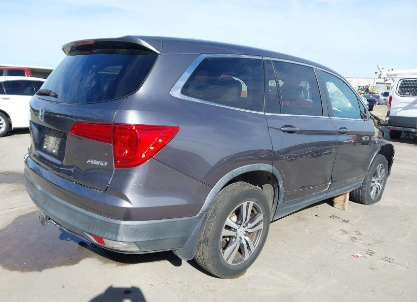 Photo 4 of 2017 Honda Pilot EX-L (VIN 5FNYF6H51HB046163)