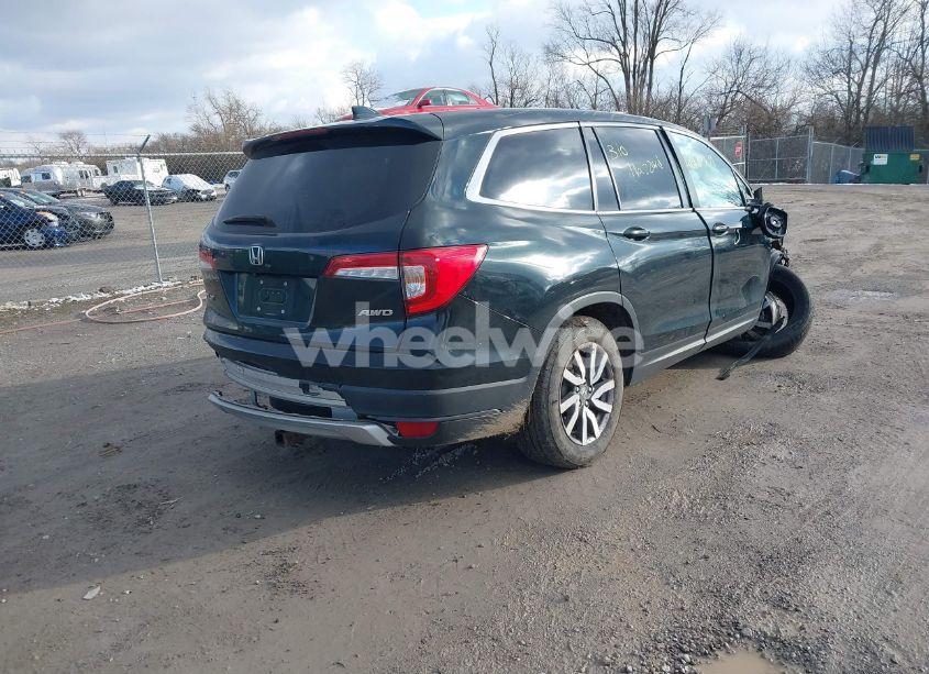 Photo 4 of 2021 Honda Pilot AWD EX-L (VIN 5FNYF6H51MB004537)