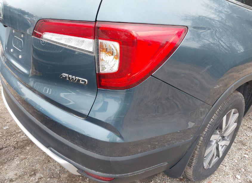 Photo 19 of 2021 Honda Pilot AWD EX-L (VIN 5FNYF6H51MB057514)