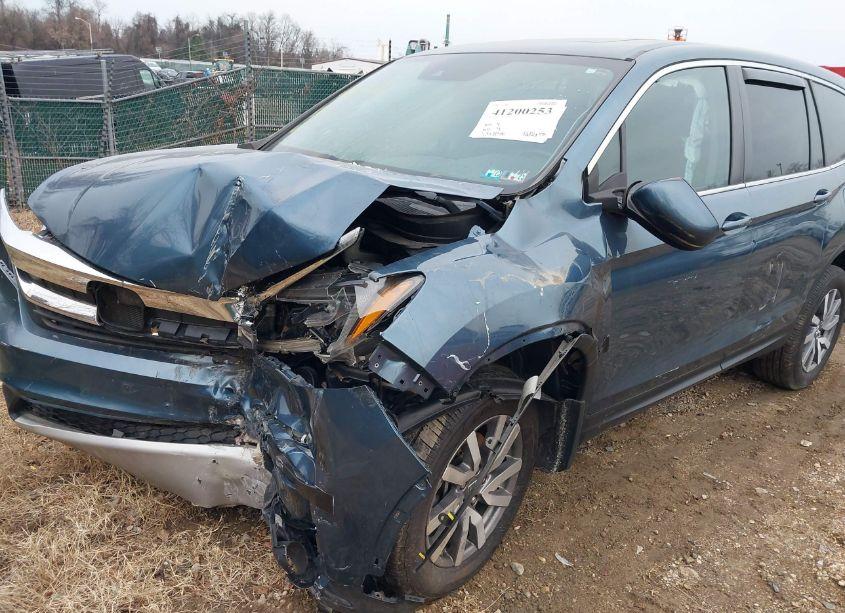 Photo 22 of 2021 Honda Pilot AWD EX-L (VIN 5FNYF6H51MB057514)