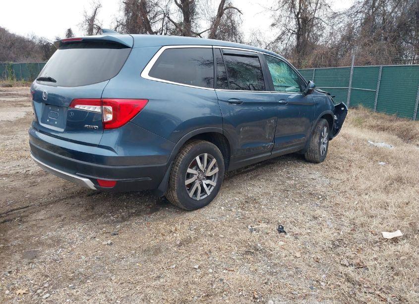Photo 4 of 2021 Honda Pilot AWD EX-L (VIN 5FNYF6H51MB057514)