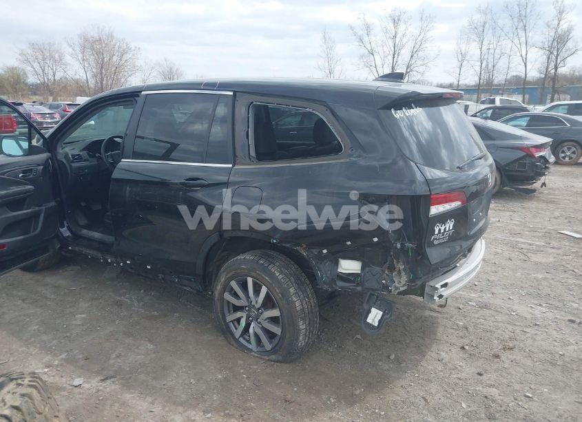 Photo 6 of 2021 Honda Pilot AWD EX-L (VIN 5FNYF6H51MB069839)