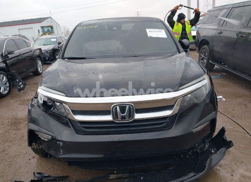 Photo 12 of 2021 Honda Pilot AWD EX-L (VIN 5FNYF6H51MB072806)