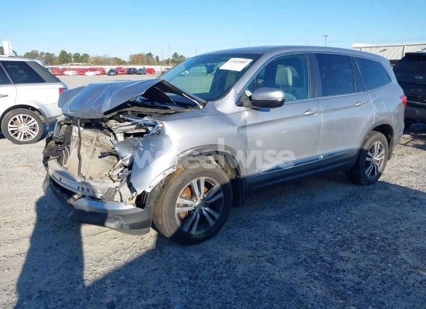Photo 2 of 2017 Honda Pilot EX-L (VIN 5FNYF6H52HB079737)