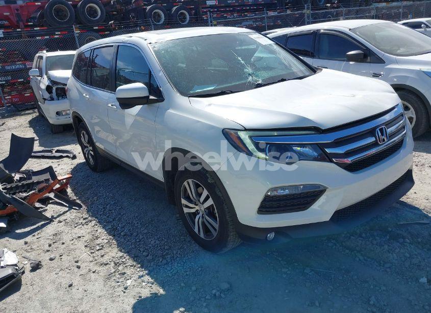 2018 Honda Pilot EX-L (VIN 5FNYF6H52JB045206) main photo
