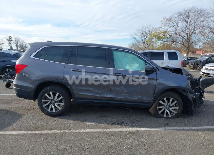Photo 13 of 2021 Honda Pilot AWD EX-L (VIN 5FNYF6H52MB068683)