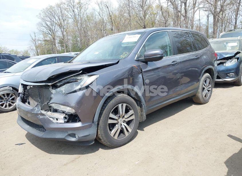 Photo 2 of 2016 Honda Pilot EX-L (VIN 5FNYF6H53GB004091)