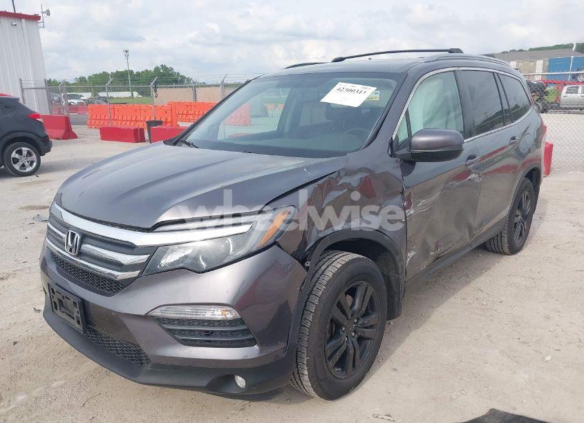 Photo 2 of 2017 Honda Pilot EX-L (VIN 5FNYF6H53HB038128)