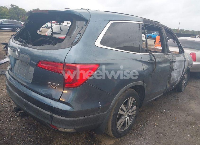 Photo 4 of 2017 Honda Pilot EX-L (VIN 5FNYF6H53HB094621)