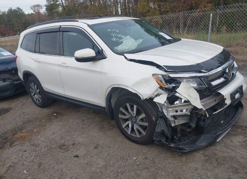 2019 Honda Pilot EX-L (VIN 5FNYF6H53KB016265) main photo