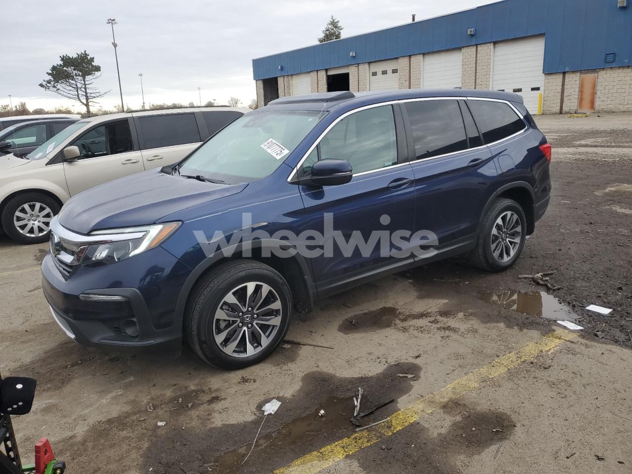 2021 HONDA PILOT EXL (VIN 5FNYF6H53MB003292) main photo