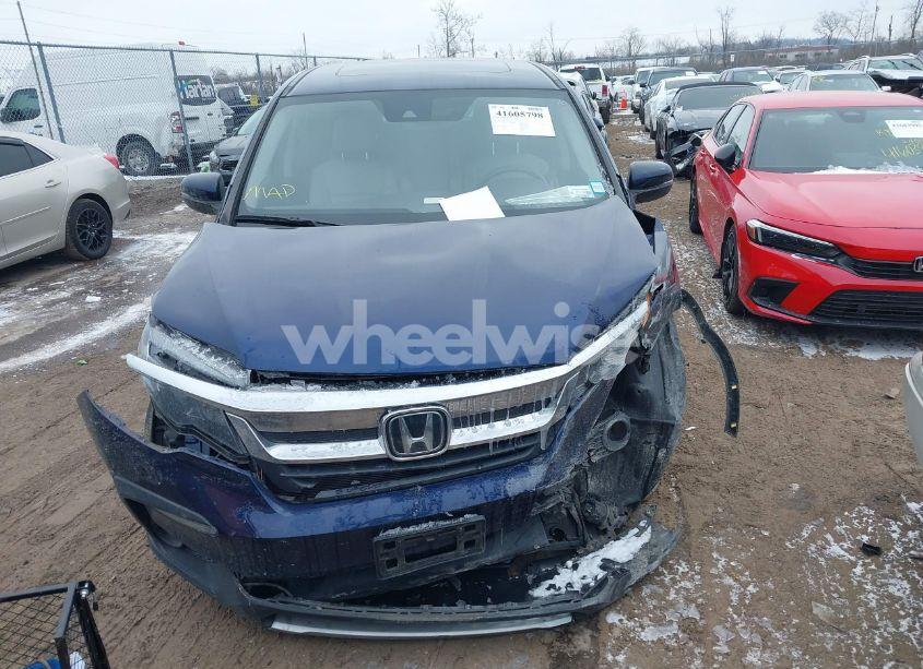 Photo 12 of 2022 Honda Pilot AWD EX-L (VIN 5FNYF6H53NB010082)