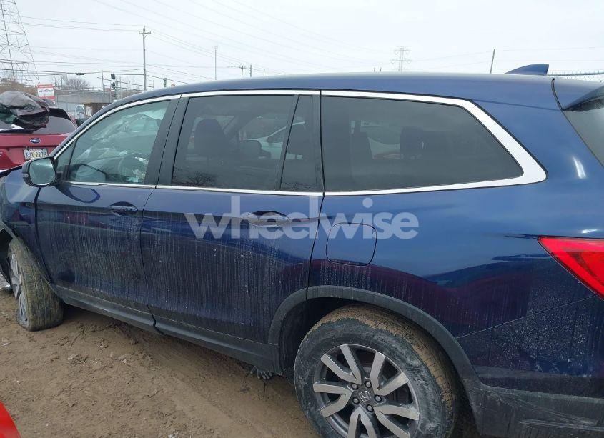Photo 14 of 2022 Honda Pilot AWD EX-L (VIN 5FNYF6H53NB010082)