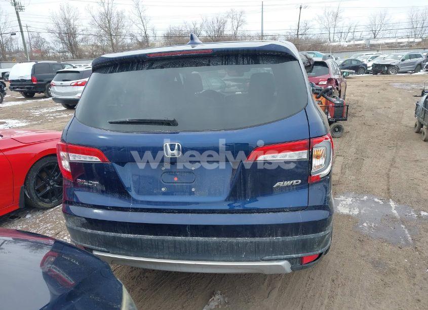 Photo 16 of 2022 Honda Pilot AWD EX-L (VIN 5FNYF6H53NB010082)