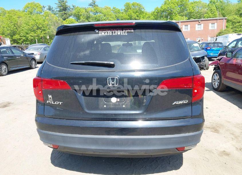 Photo 16 of 2017 Honda Pilot EX-L (VIN 5FNYF6H54HB010936)