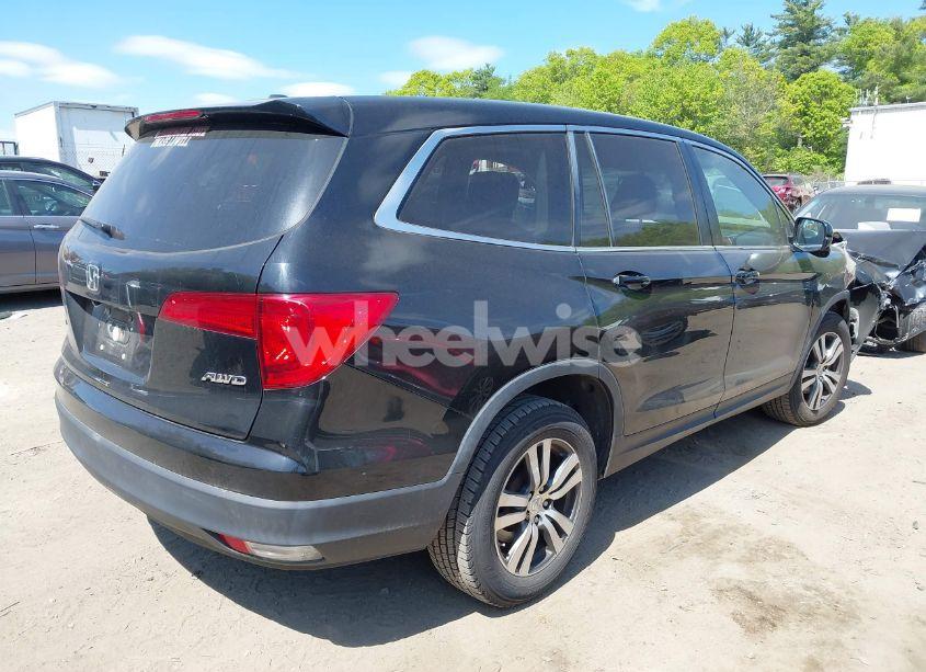 Photo 4 of 2017 Honda Pilot EX-L (VIN 5FNYF6H54HB010936)