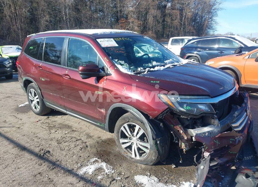 2018 Honda Pilot EX-L (VIN 5FNYF6H54JB023787) main photo