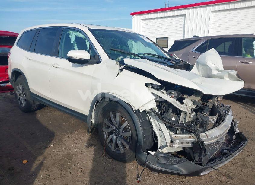 2019 Honda Pilot EX-L (VIN 5FNYF6H54KB002228) main photo