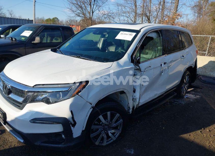 Photo 6 of 2021 Honda Pilot AWD EX-L (VIN 5FNYF6H54MB020232)