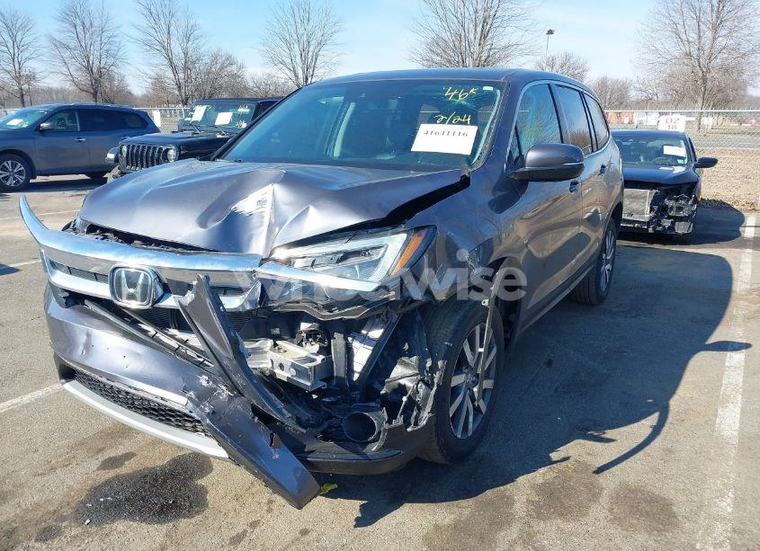 Photo 6 of 2021 Honda Pilot AWD EX-L (VIN 5FNYF6H54MB028203)