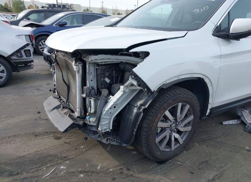 Photo 12 of 2021 Honda Pilot AWD EX-L (VIN 5FNYF6H54MB091253)