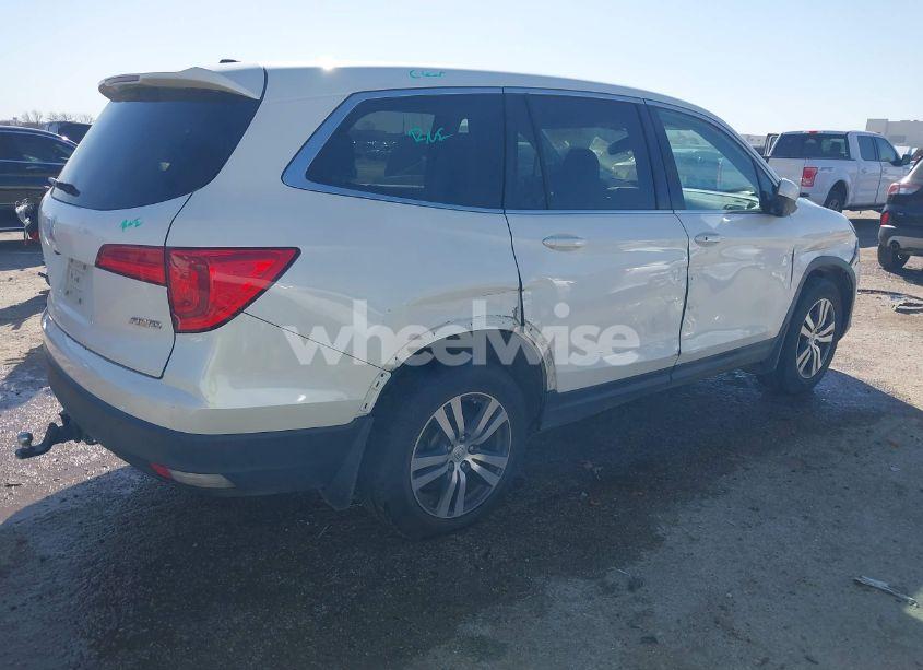 Photo 4 of 2017 Honda Pilot EX-L (VIN 5FNYF6H55HB029298)