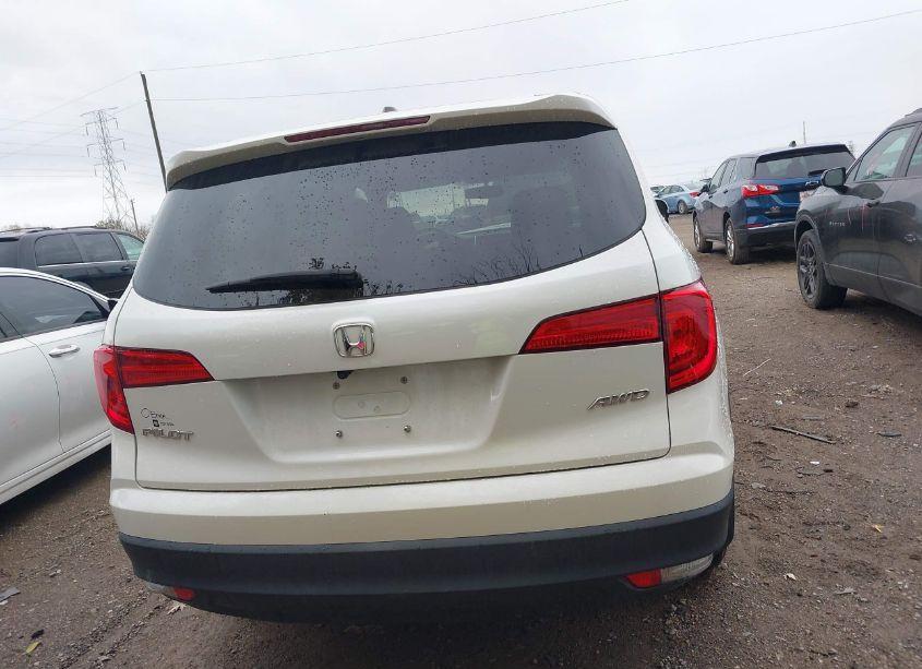 Photo 16 of 2017 Honda Pilot EX-L (VIN 5FNYF6H55HB085824)